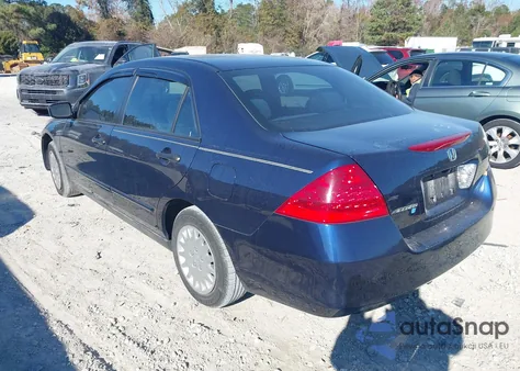 2007 Honda Accord Value z USA, uszkodzony, nr VIN 1HGCM56117A220459